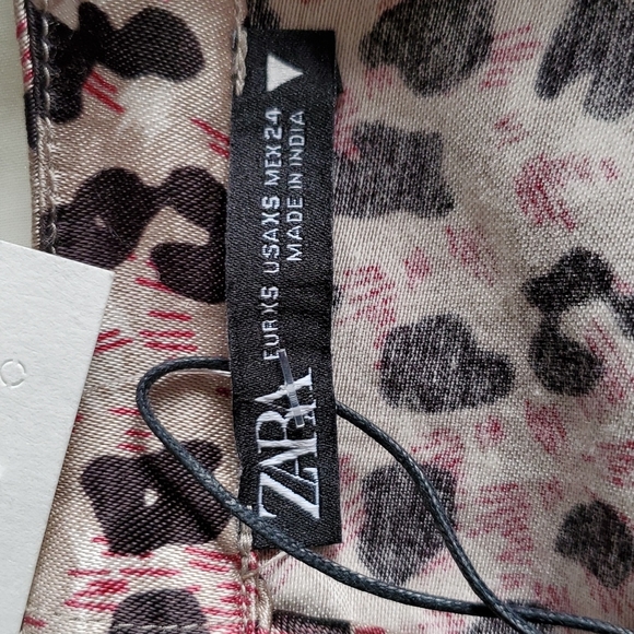 ZARA Oversized Animal Print Top - Picture 10 of 10